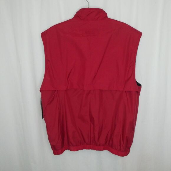 The Ellen Degeneres TV Show Vest Womens XL Red Black Reversible Nylon Fleece - Picture 7 of 10